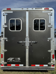 New 2026 4-Star Trailers 3 Horse Slant 7'6 tall Gooseneck Horse Trailer