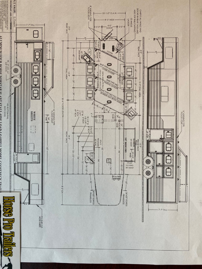 New 2026 Cimarron Trailers Norstar Living Quarters Horse Trailer