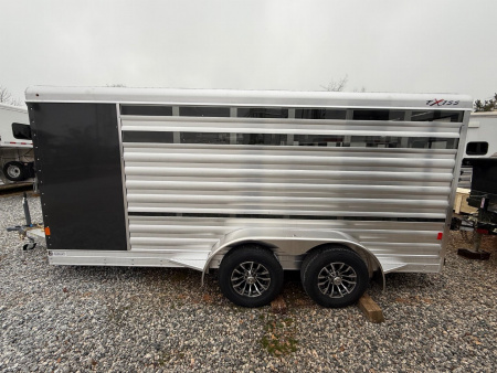 New 2026 Exiss Trailers Exhibitor Mini Combo 615A BP Stock / Stock Combo Trailer
