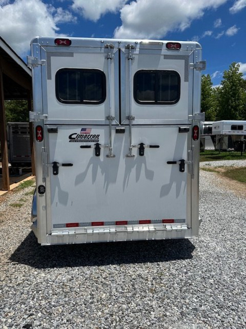 New 2027 Cimarron Trailers Norstar 2 Horse Side Ramp Horse Trailer