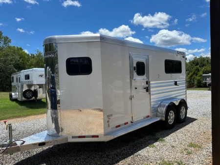 New 2027 Cimarron Trailers Norstar 2 Horse Side Ramp Horse Trailer
