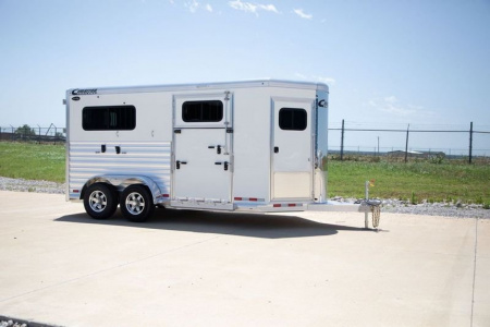 New 2027 Cimarron Trailers Norstar 2 Horse Side Ramp Horse Trailer