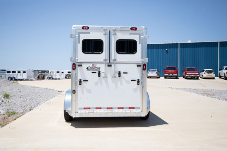 New 2027 Cimarron Trailers Norstar 2 Horse Side Ramp Horse Trailer