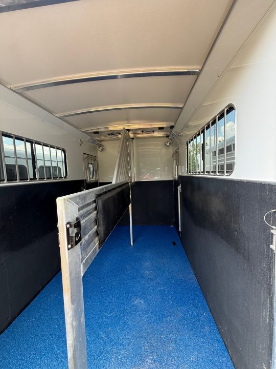 Consignment 2025 Cimarron Trailers Norstar 2 Horse Straightload Gooseneck w/WERM Horse Trailer