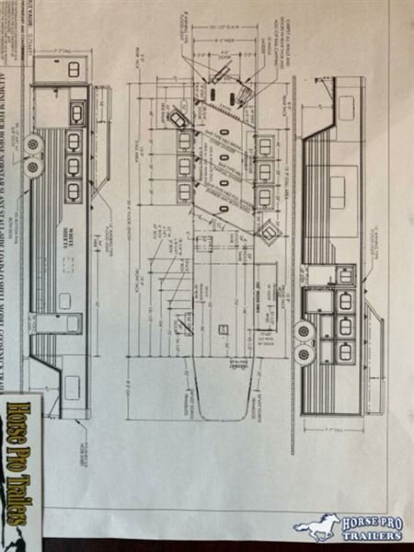 New 2025 CIMARRON TRAILERS Norstar 4 Horse Side Load 15'9 LQ Slideout Gener Horse Trailer