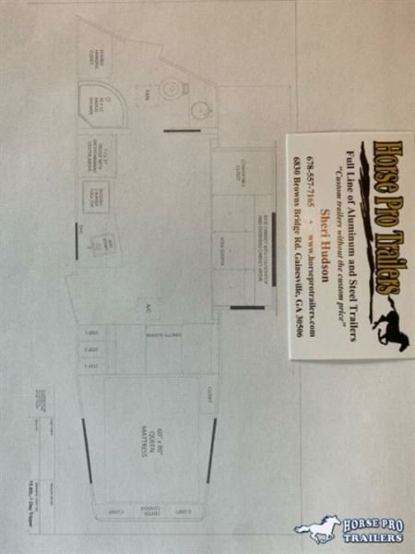 New 2025 CIMARRON TRAILERS Norstar 4 Horse Side Load 15'9 LQ Slideout Gener Horse Trailer