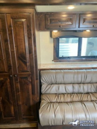 New 2025 CIMARRON TRAILERS Norstar 4 Horse Side Load 15'9 LQ Slideout Gener Horse Trailer