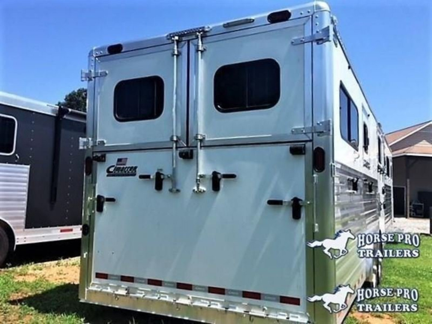New 2027 Cimarron Trailers Norstar 6 Horse Head-To-Head Horse Trailer
