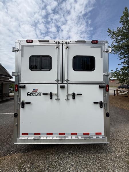 New 2027 Cimarron Trailers Norstar 6 Horse Head-To-Head +2 Horse Trailer