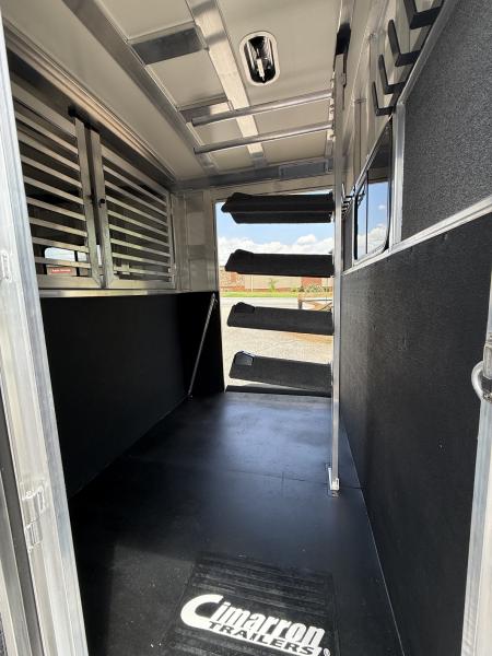 New 2027 Cimarron Trailers Norstar 6 Horse Head-To-Head +2 Horse Trailer