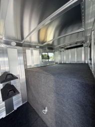 New 2026 4-Star Trailers 2 Horse Straight load Gooseneck Horse Trailer