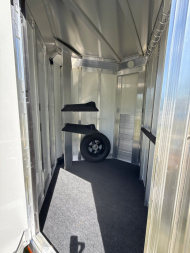 New 2025 4-STAR TRAILERS 2 Horse Straight Load Side Ramp Bumper Pull Horse Trailer