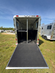 New 2025 4-STAR TRAILERS 2 Horse Straight Load Side Ramp Bumper Pull Horse Trailer