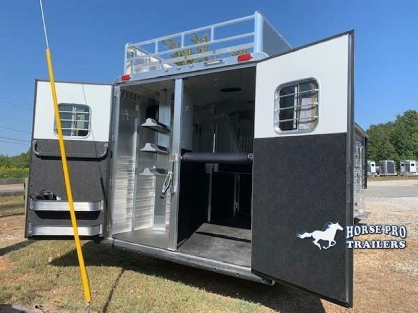 New 2025 4-Star Trailers 3 - Horse 13' Living Quarters Horse Trailer