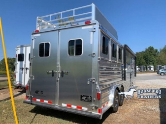 New 2025 4-Star Trailers 3 - Horse 13' Living Quarters Horse Trailer