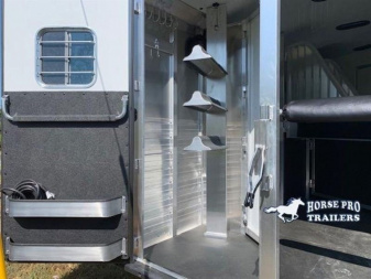 New 2025 4-Star Trailers 3 - Horse 13' Living Quarters Horse Trailer