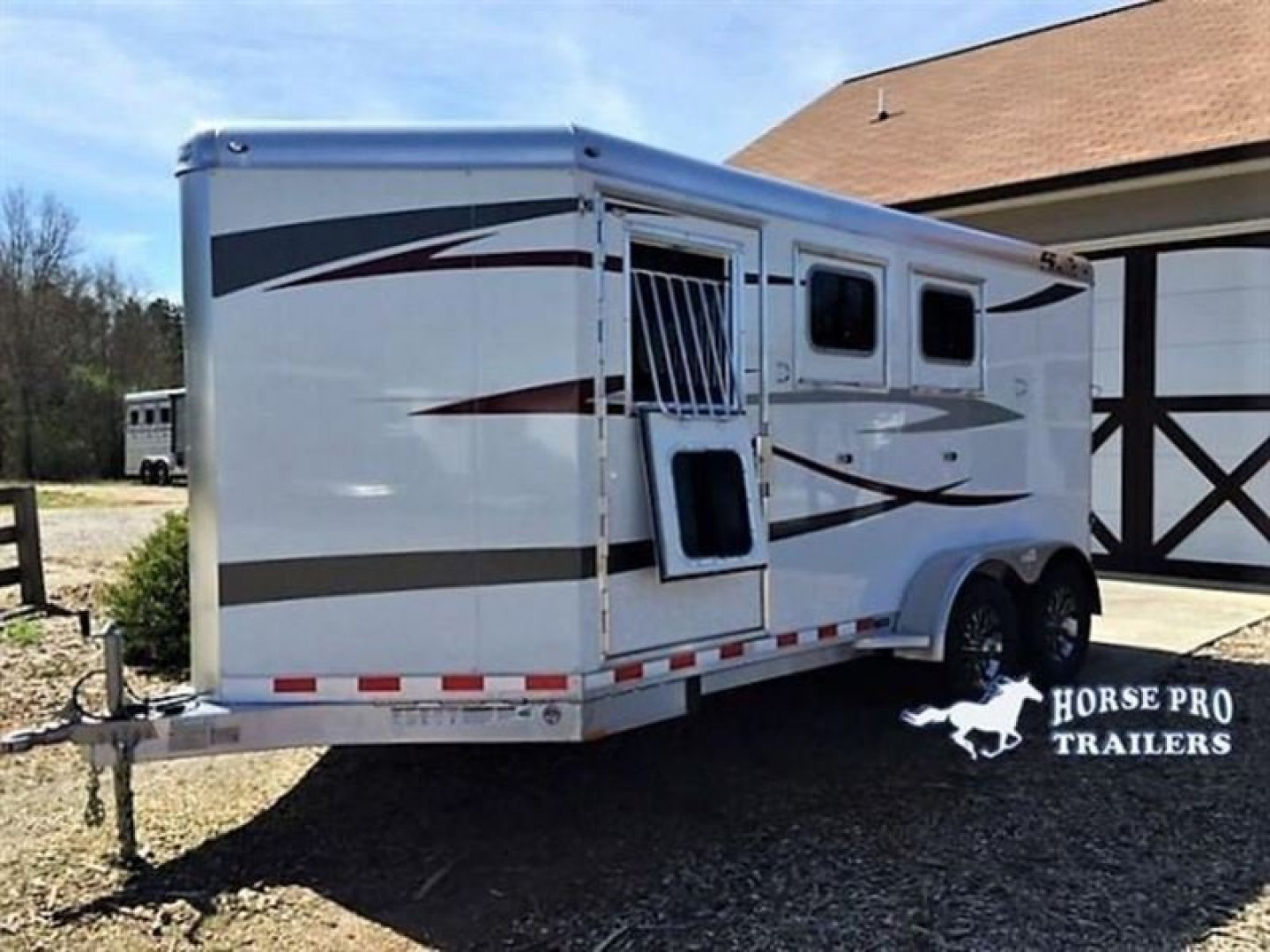 New 2025 4-Star Trailers 3 - Horse Bumper Pull Horse Trailer