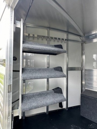 New 2025 4-STAR TRAILERS 3 Horse Slant Gooseneck Horse Trailer