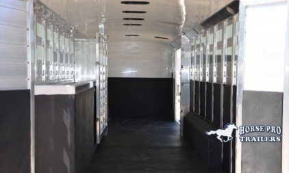 New 2025 4-Star Trailers Livestock Gooseneck Stock / Stock Combo Trailer