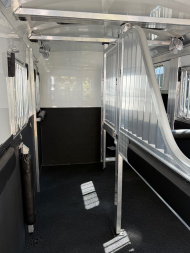 New 2026 4-Star Trailers Straight Load 2 Horse Side Ramp Gooseneck 6'10" width Horse Trailer