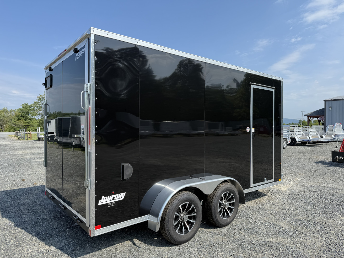 New 2025 Pace American 7 X 14 JOURNEY SE Cargo / Enclosed Trailer