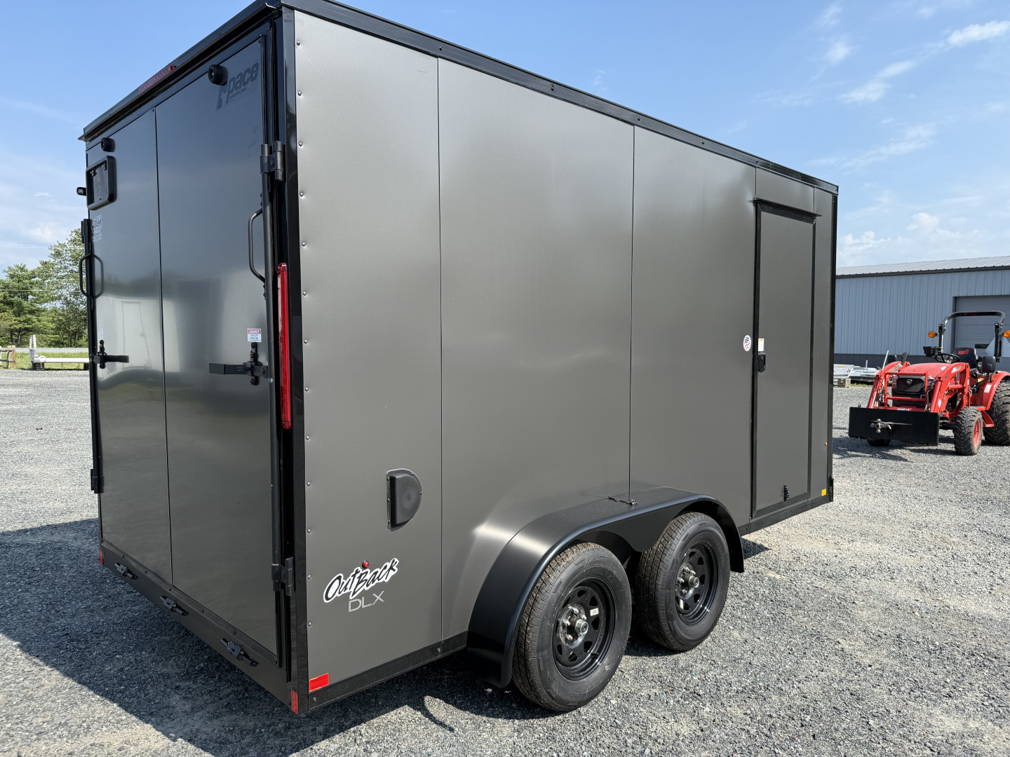 New 2025 Pace American 7 X 14 OUTBACK DLX Cargo / Enclosed Trailer