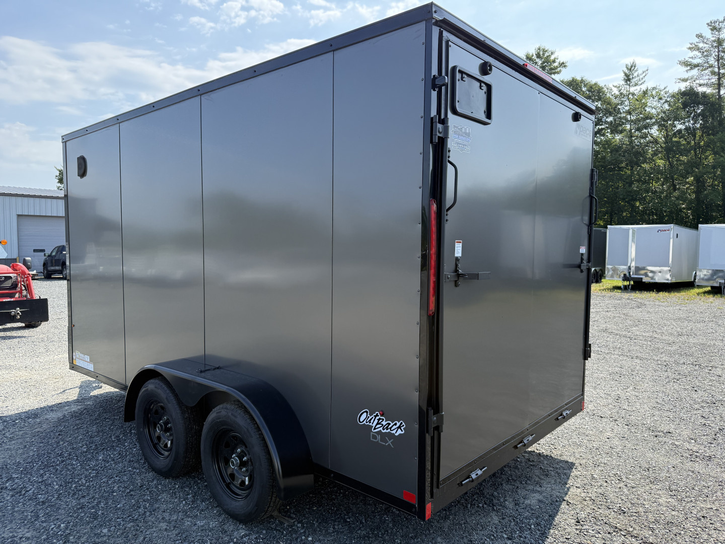 New 2025 Pace American 7 X 14 OUTBACK DLX Cargo / Enclosed Trailer