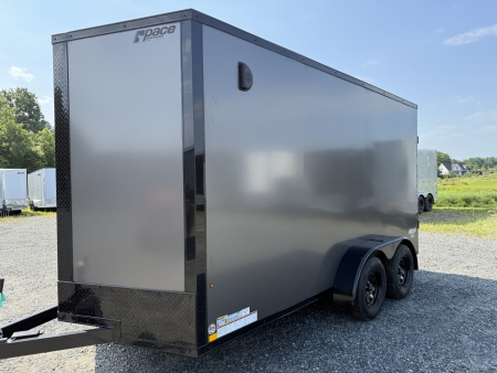 New 2025 Pace American 7 X 14 OUTBACK DLX Cargo / Enclosed Trailer
