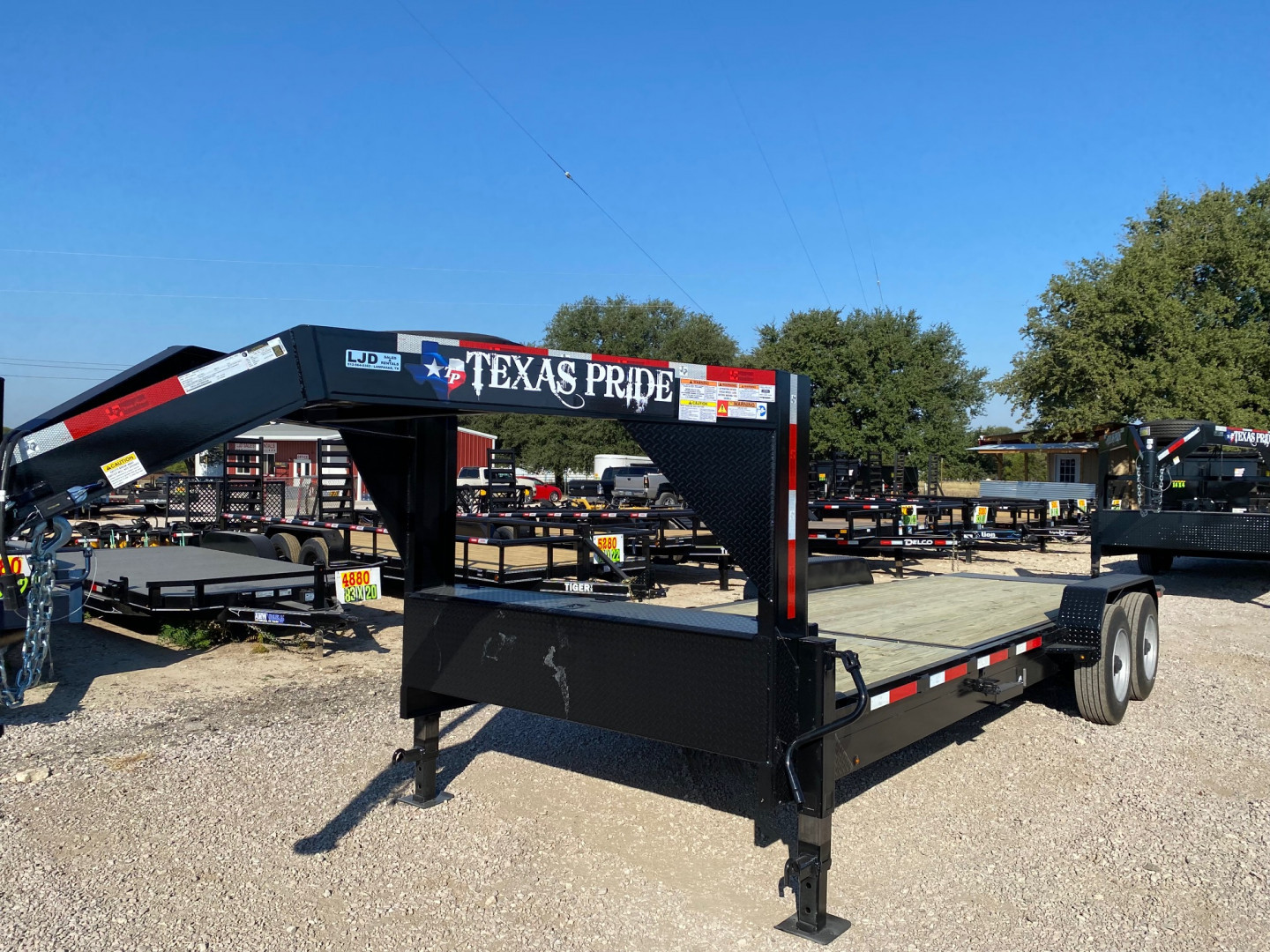 New 2025 Texas Pride Trailers - Tilt Deck Trailer 7x23 Tilt Trailer