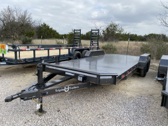 New 2025 Triple R - Car Hauler Equipment Trailer 83X20 - Steel Floor Car Hauler