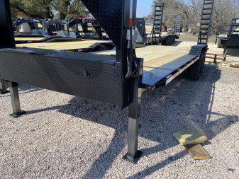 New 2025 Texas Pride Trailers Wood Deck Trailer - 102x22 Tilt Trailer
