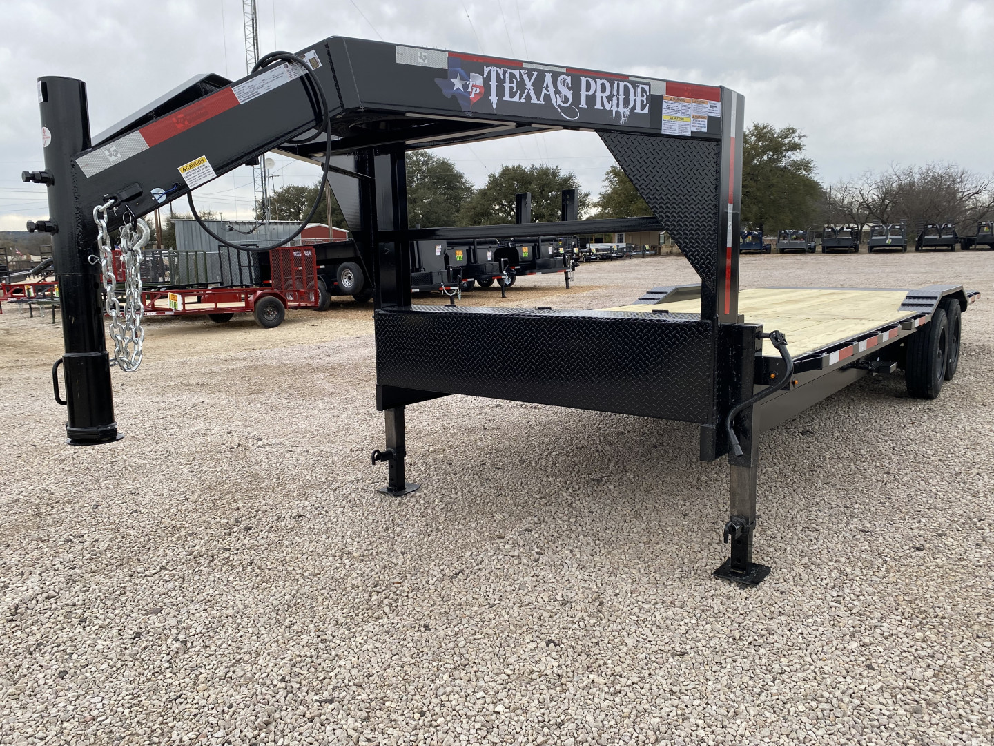 New 2025 Texas Pride Trailers - Tilt Deck Trailer 102x21 Tilt Trailer