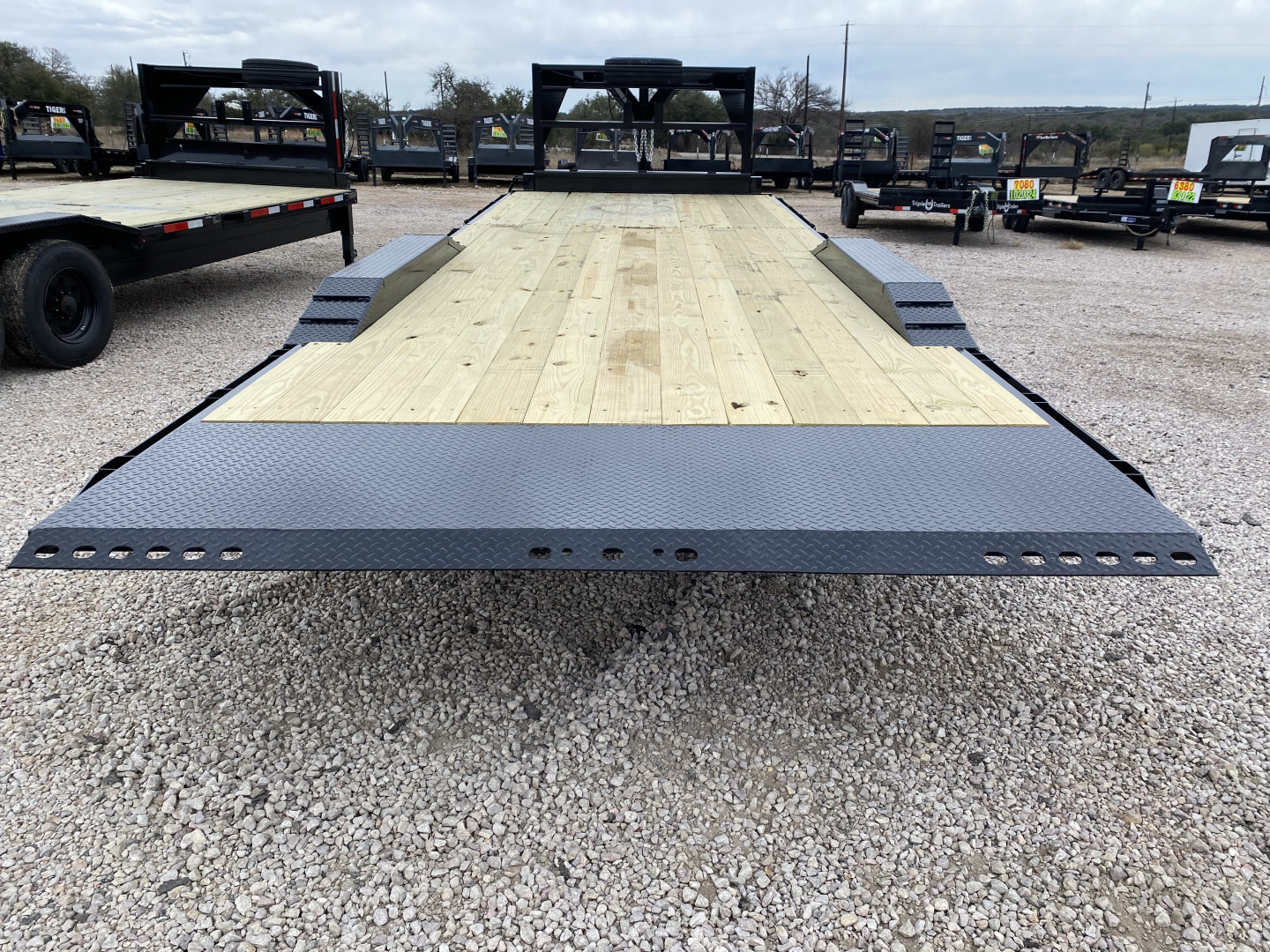 New 2025 Texas Pride Trailers - Tilt Deck Trailer 102x21 Tilt Trailer