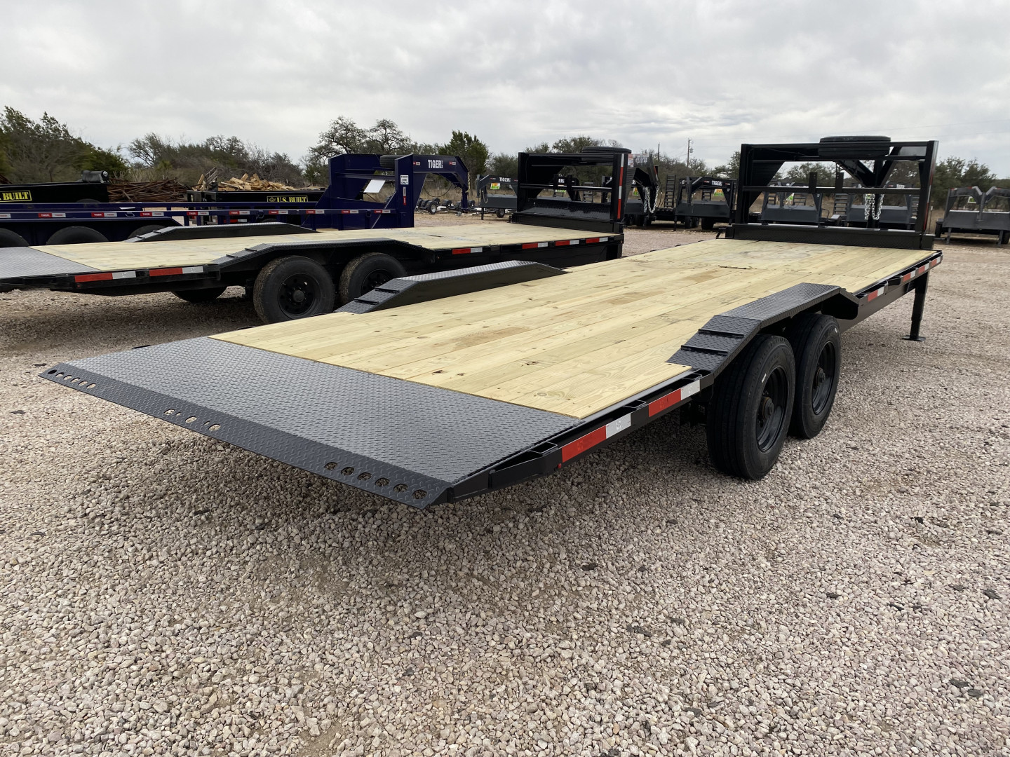 New 2025 Texas Pride Trailers - Tilt Deck Trailer 102x21 Tilt Trailer