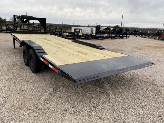 New 2025 Texas Pride Trailers - Tilt Deck Trailer 102x21 Tilt Trailer