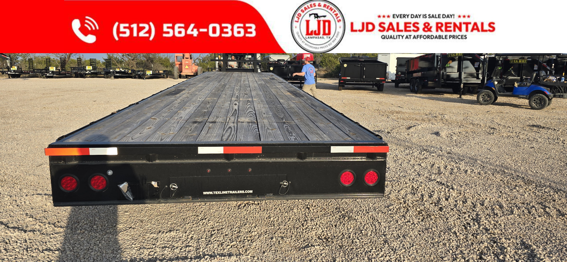 New 2024 Texline - Gooseneck Dually Flatbed/Deckover Trailer 40'