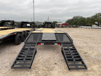 New 2025 Coffee Creek - Gooseneck Flatbed /Deckover Trailer 102"x 35'