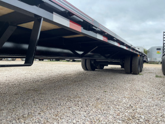 New 2025 Coffee Creek - Gooseneck Flatbed /Deckover Trailer 102"x 35'