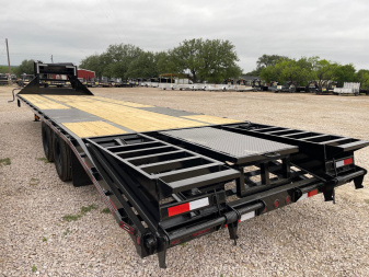 New 2025 Coffee Creek - Gooseneck Flatbed /Deckover Trailer 102"x 35'