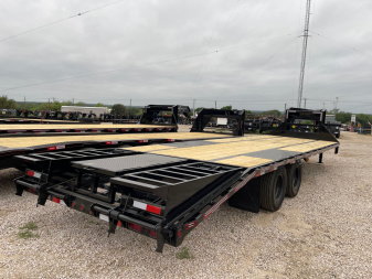New 2025 Coffee Creek - Gooseneck Flatbed /Deckover Trailer 102"x 35'