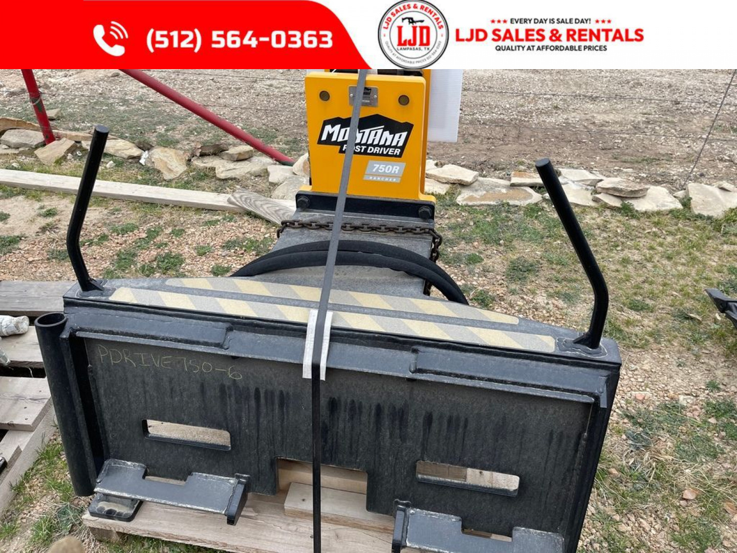 New 2025 Montana Post Driver POST DRIVERS Attachment