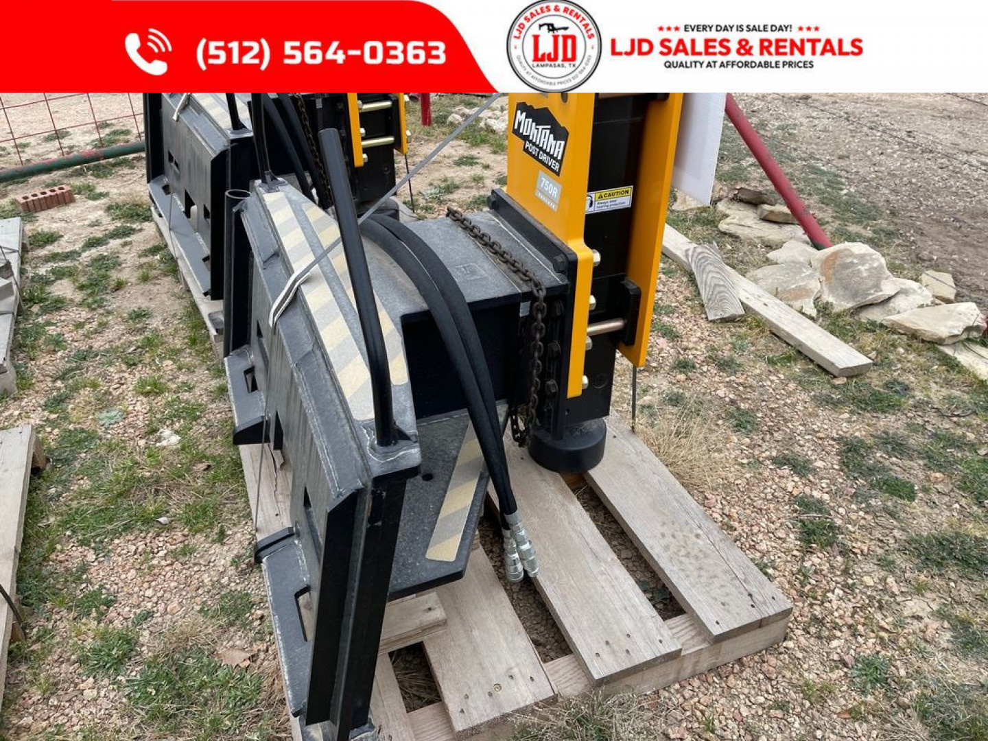 New 2025 Montana Post Driver POST DRIVERS Attachment