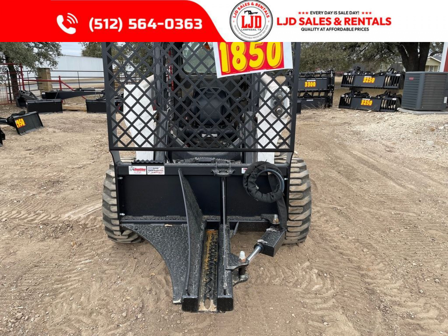 New 2025 Jenkins Iron and Steel TREEPOST PULLER - Skid Steer Attachment Attachment
