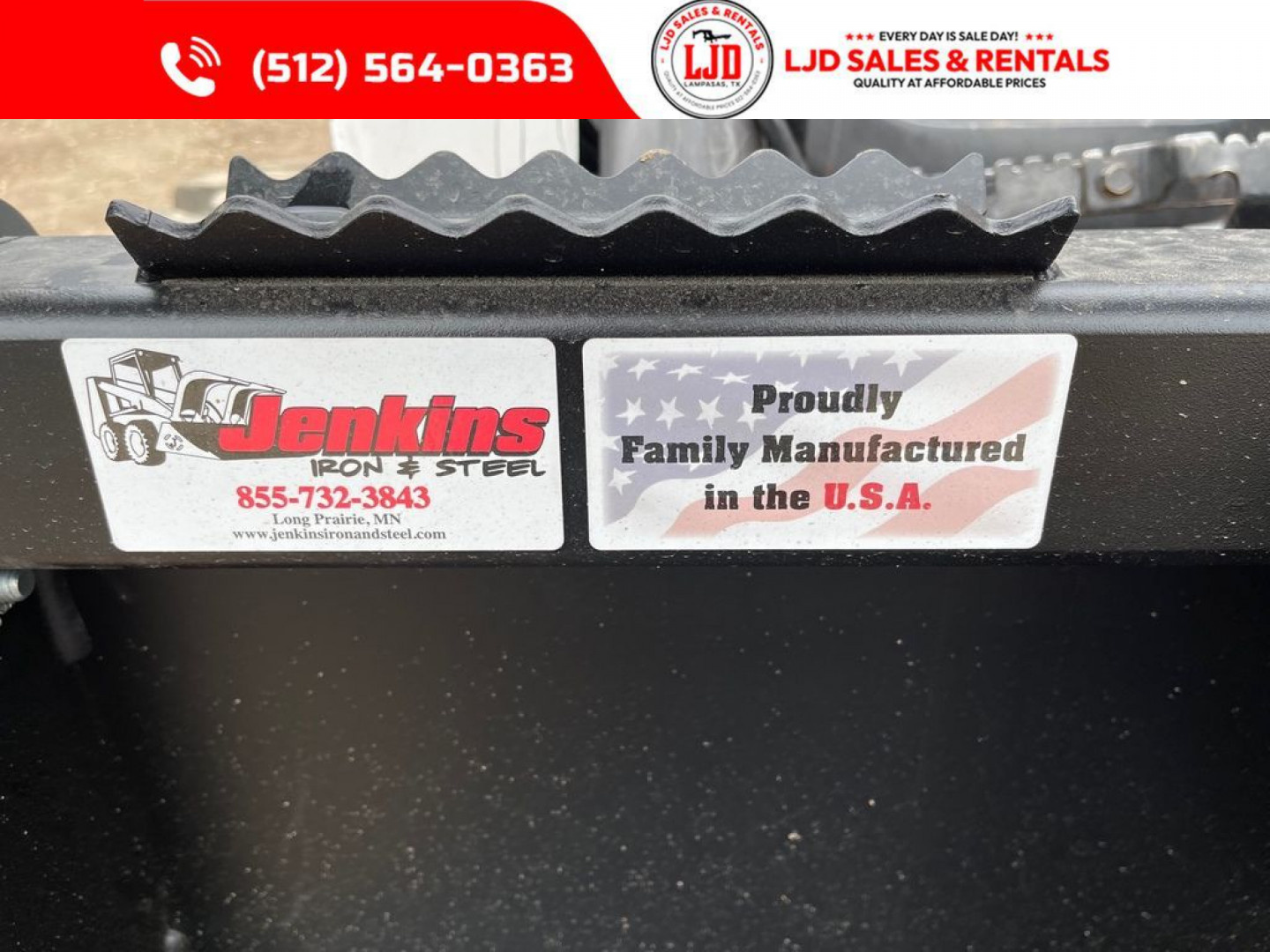 New 2025 Jenkins Iron and Steel TREEPOST PULLER - Skid Steer Attachment Attachment