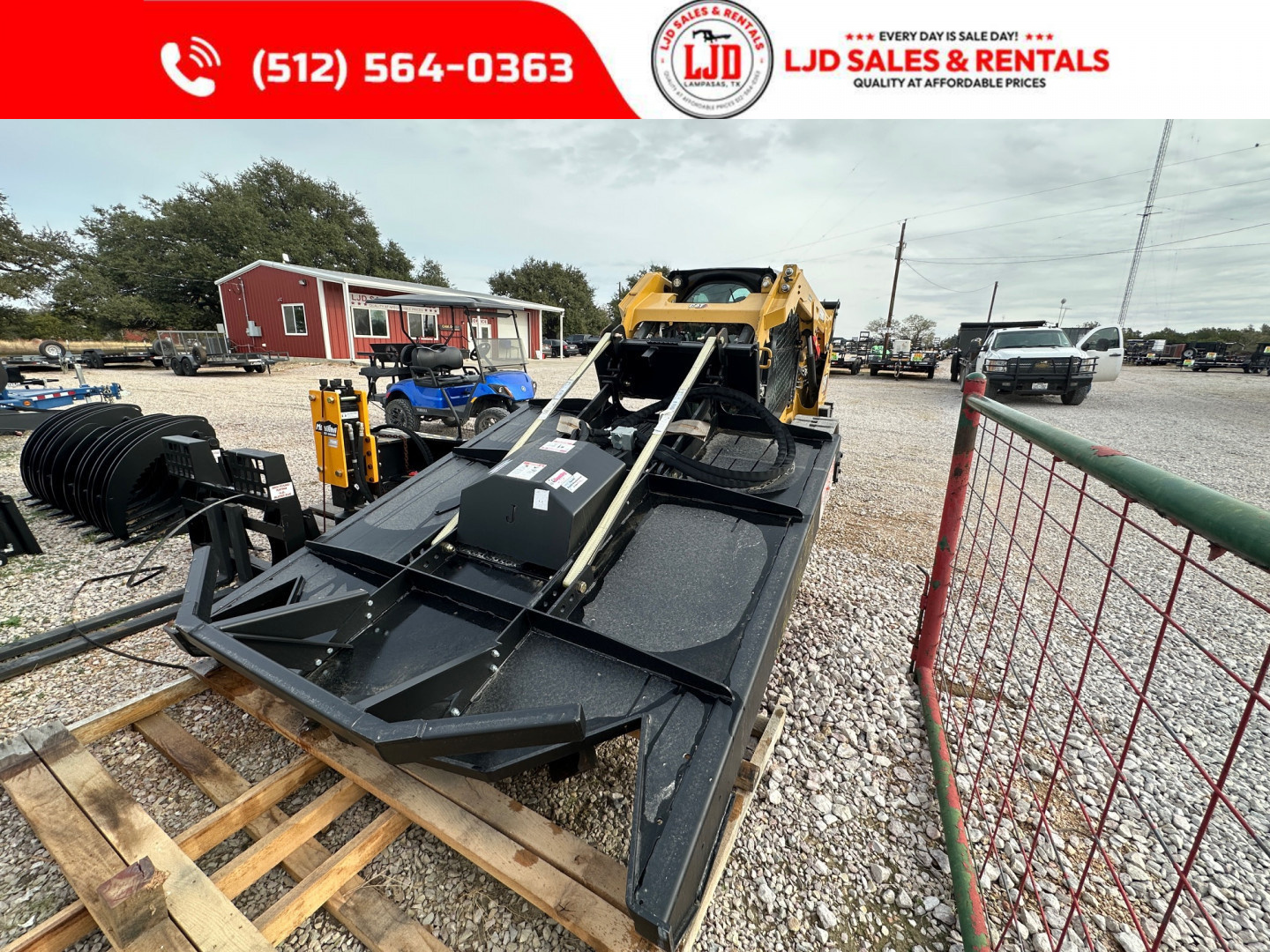 New 2025 Jenkins Iron and Steel - Brush Cutter - 7 wpush bar - Attachment