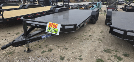 New 2025 AMW - Car Hauler/ Equipment Trailer 83"X20'
