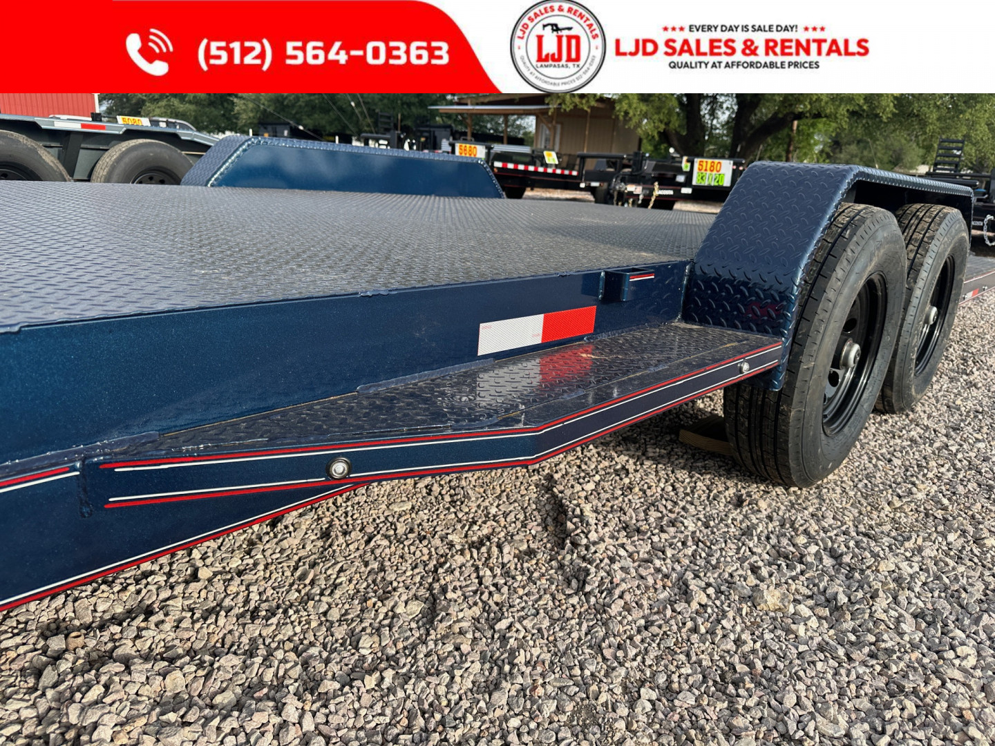 New 2025 Lion Trailers - 83" x 22' Car Hauler / Equipment Trailer - 6K Axles