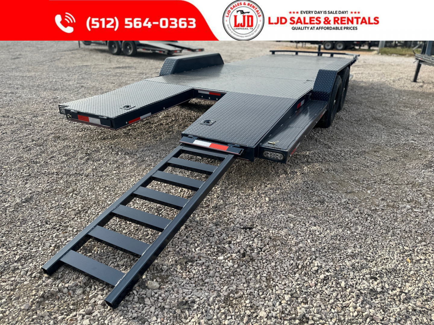 New 2025 Lion Trailers - 83" x 22' Car Hauler / Equipment Trailer - 6K Axles