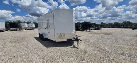 New 2025 Stallion 7X7X16 Tandem Cargo / Enclosed Trailer