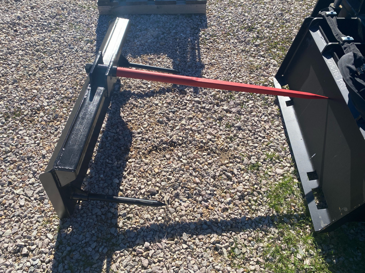 New 2025 LJD Fabs 3 Spoke Hay Spear Attachment